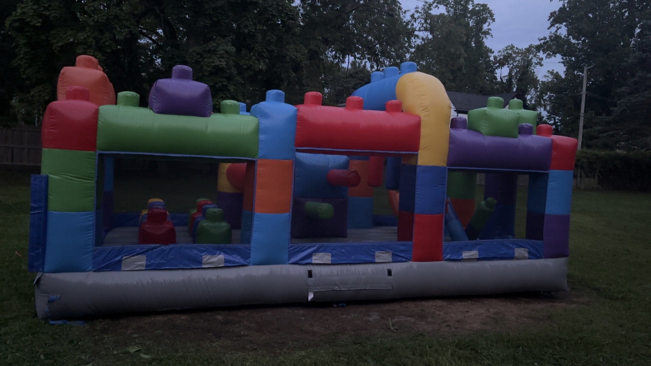 Lego obstacle course